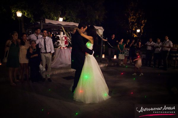 Wedding reportage - First dance a Villa Conti Cipolla