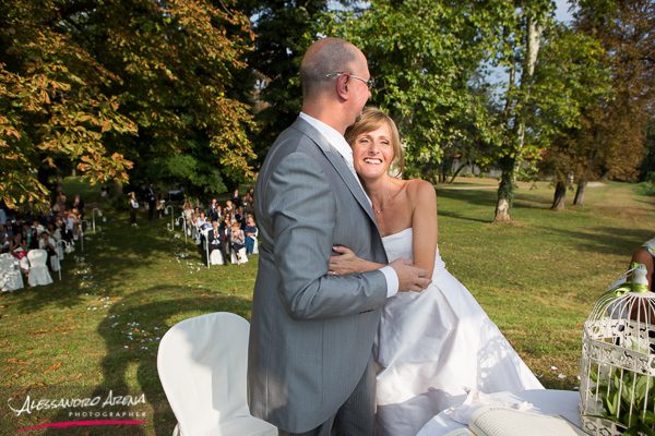 rito civile a Varese - Felicità della sposa