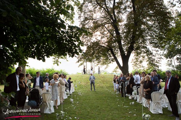 cerimonia all'aperto provincia di Varese