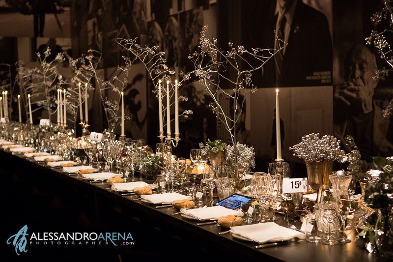 Allestimento Luxury Dinner - Palazzo Mezzanotte