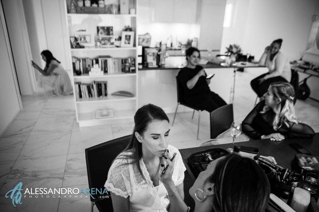 preparativi sposa makup sposa