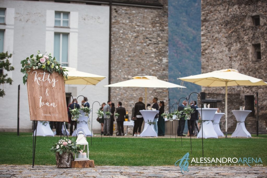 Matrimonio ricevimento ristorante Castelgrande Bellinzona