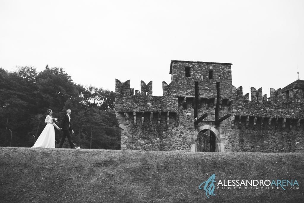 Sposi castello di Montebello Bellinzona