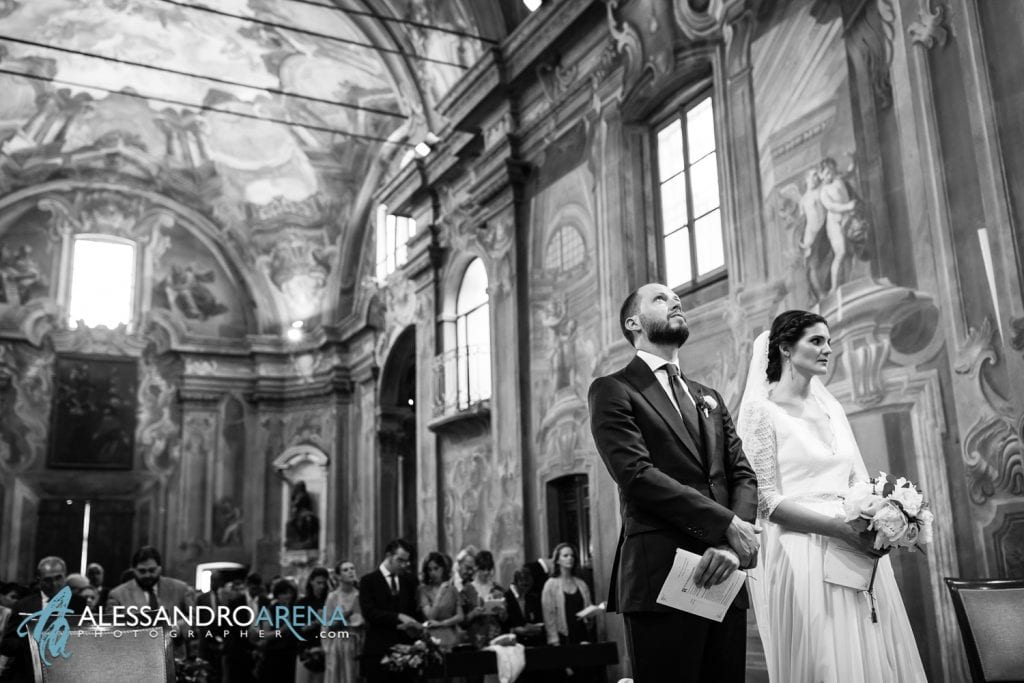 Sposi - Matrimonio Chiesa Sant'Antonio Abate alla Motta - Matrimonio a Varese - Alessandro Arena Fotografo