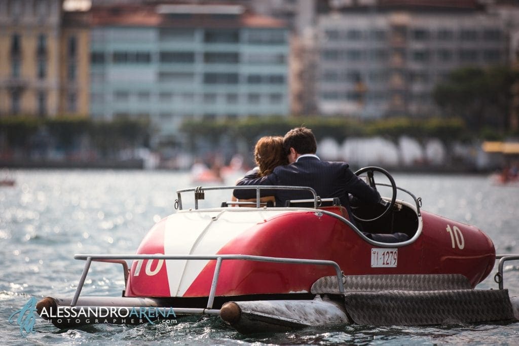 Foto Matrimonio Sposi Sul Lago di Lugano