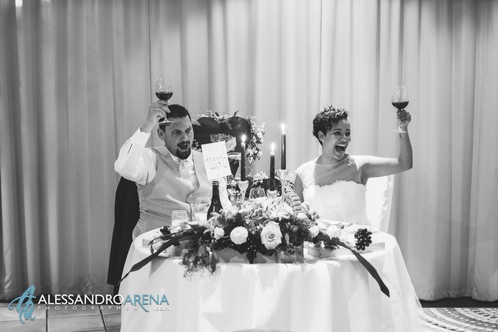 Brindisi per gli sposi Matrimonio Albergo Losone - Ascona