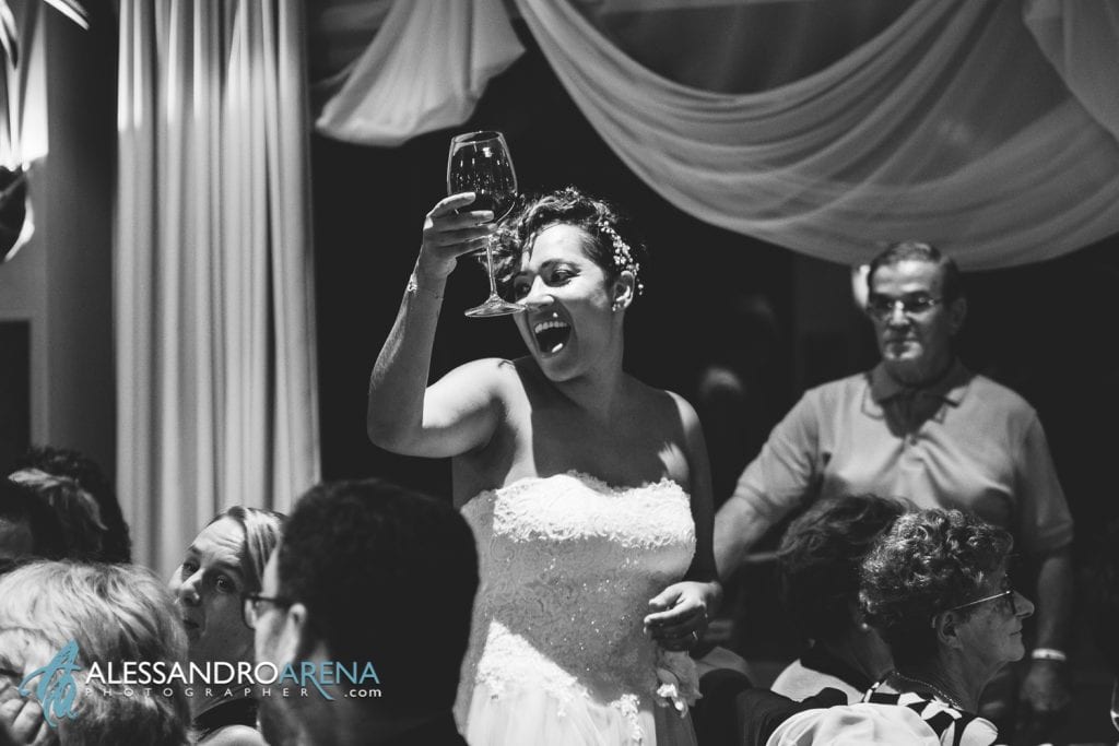 Brindisi con la sposa - Matrimonio Albergo Losone - Ascona