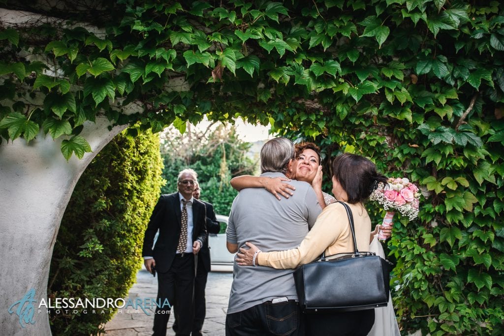 Emozioni forti per la sposa