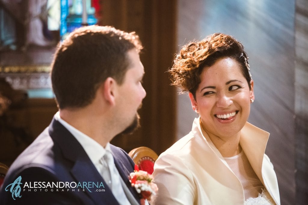 L'intesa tra sposa e sposo