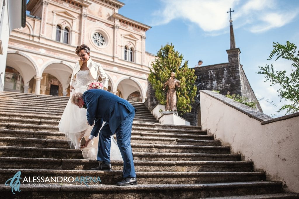 La sposa perde la scarpa