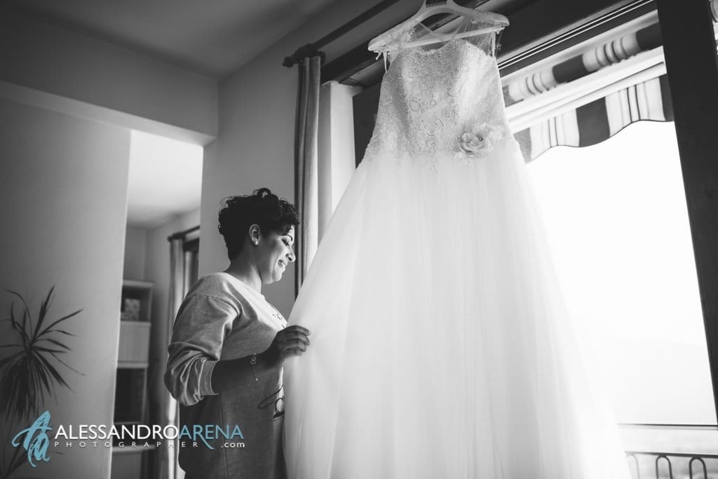 Matrimonio in Ticino - La sposa con l'abito - Vogue Lugano