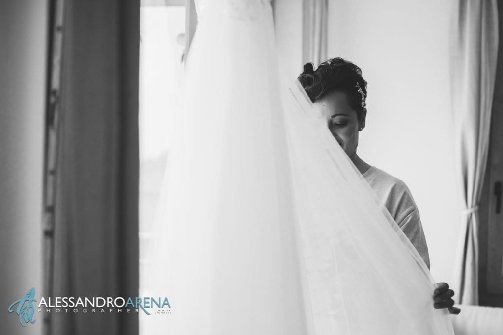 Matrimonio in Ticino - La sposa con il proprio abito - Vogue Lugano