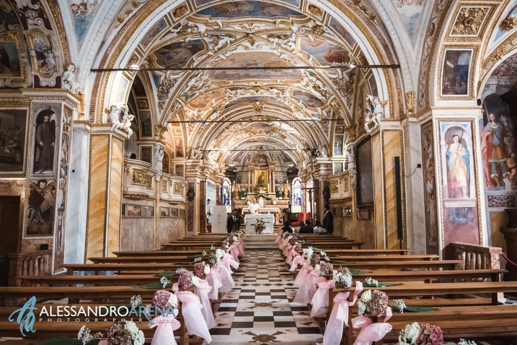 Allestimenti chiesa - Matrimonio al Santuario della Madonna del Sasso