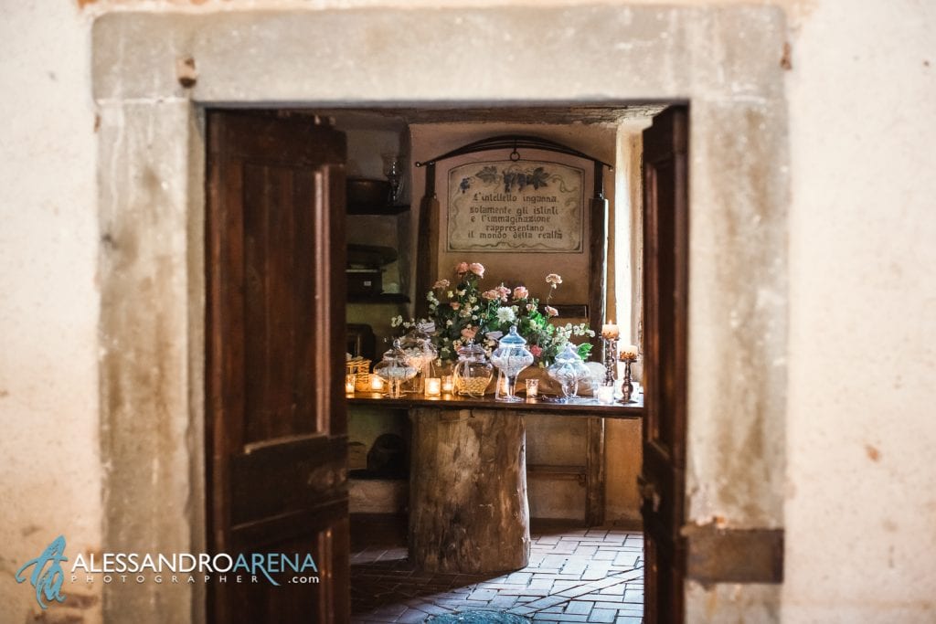 Allestimento Confettata al Mulino dell'olio - Pirola Catering Varese
