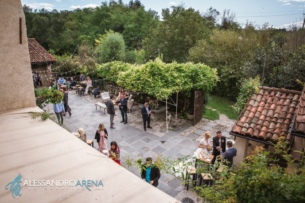 Panoramica dall'alto - Reportage al Mulino delL'olio - Pirola Catering Varese