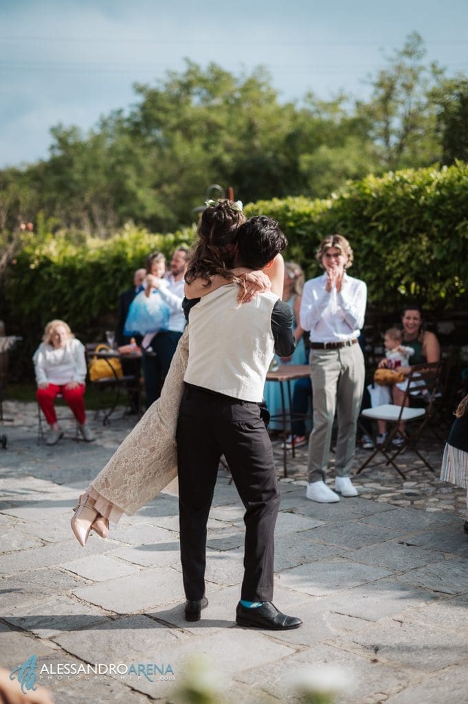 Primo ballo al Mulino dell'olio - location matrimonio Varese